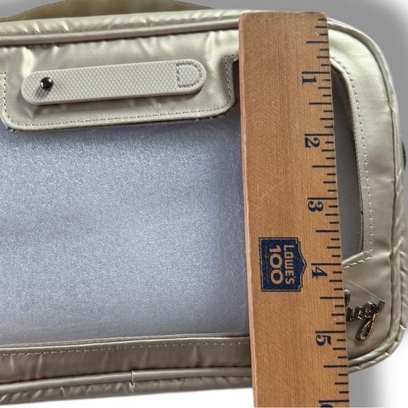 Lug Stagecoach Clear Stadium Crossbody  Bag Met Champagne NWOT - Picture 5 of 9